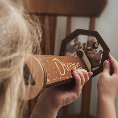 Personalized DIY Wooden Kaleidoscope Gifts For Kids