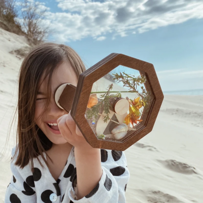 Personalized DIY Wooden Kaleidoscope Gifts For Kids